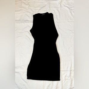 Naked Wardrobe Cutout Back Sleeveless Mini Dress, M